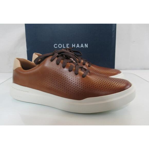 Men\'s Cole Haan Grandpro Rally laser Cut Crosscourt Sneaker British Tan main image 8